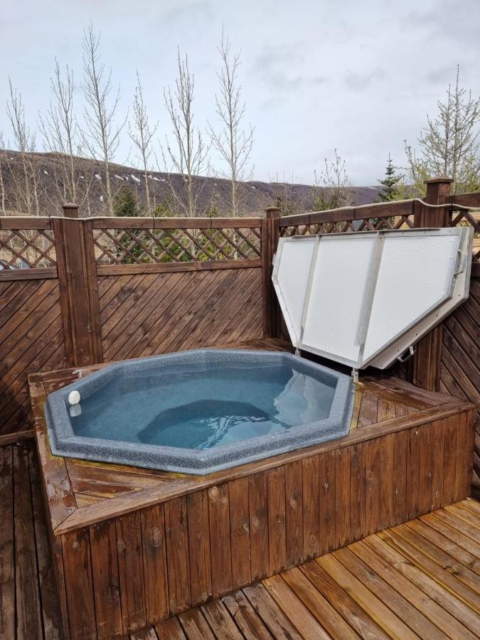 Villa Golden Circle Cabin, Hot Tub Geysir Exterior foto